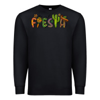 Black fiesta cinco de mayo Premium Sweatshirt - BarkalooDesign