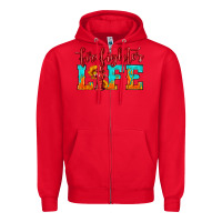 Red firefighter life Zipper Hoodie - HRA Design Shop