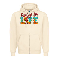 Sandshell firefighter life Zipper Hoodie - HRA Design Shop
