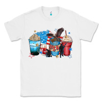 White usa coffee cups Classic Tee - Zillion Design Studio