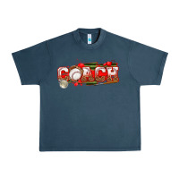 Midnight Navy baseball coach Urban Heavy Tee - texasbilliewilder