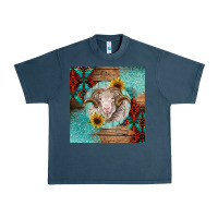 Midnight Navy western merino Urban Heavy Tee - BarkalooDesign