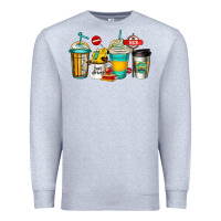 Heather Grey school bus driver coffee cups Premium Sweatshirt - Jasminsmagicworld