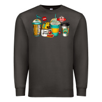 Smoke school bus driver coffee cups Premium Sweatshirt - Jasminsmagicworld