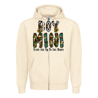Sandshell boy mini from son up to son down Zipper Hoodie - CowhideDigitalArt