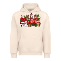 Sandshell Santa Snowman Reindeer Penguin Elf Christmas Truck Urban Hoodie - BundleAndBundleShop