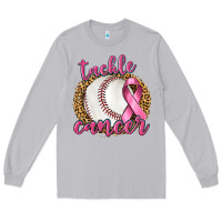 Moon Dust Tackle Cancer Baseball Long Sleeve Tee - texasbilliewilder