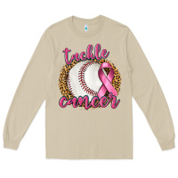 Mushroom Tackle Cancer Baseball Long Sleeve Tee - texasbilliewilder