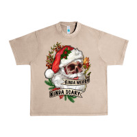 French Oak Kinda merry kinda scary Urban Heavy Tee - RanaPortraitStore
