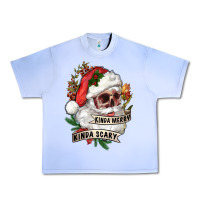 Grape Ice Kinda merry kinda scary Urban Heavy Tee - RanaPortraitStore