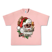 Salmon Kinda merry kinda scary Urban Heavy Tee - RanaPortraitStore