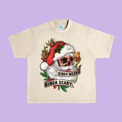 Urban Heavy Tee Kinda merry kinda scary