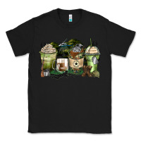 Black veteran coffee cups Classic Tee - Zillion Design Studio