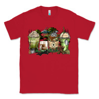 Red veteran coffee cups Classic Tee - Zillion Design Studio