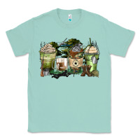 Seafoam veteran coffee cups Classic Tee - Zillion Design Studio