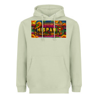 National Hispanic Heritage Month License Plate Heavyweight Hoodie | Teevron