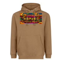 Toasted Coconut national hispanic heritage month license plate Heavyweight Hoodie - BundleAndBundleShop