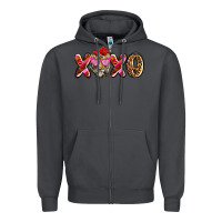Smoke xoxo tiger olivia Zipper Hoodie - OliviaCreatesArt