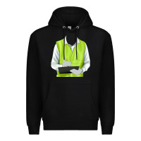 Black border collie engineer Premium Hoodie - RanaPortraitStore