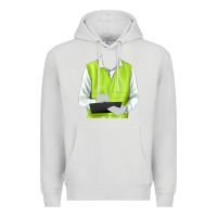 Dove Grey border collie engineer Premium Hoodie - RanaPortraitStore