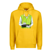 Lemon border collie engineer Premium Hoodie - RanaPortraitStore