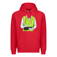 Red border collie engineer Premium Hoodie - RanaPortraitStore
