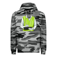 Slate Camo border collie engineer Premium Hoodie - RanaPortraitStore