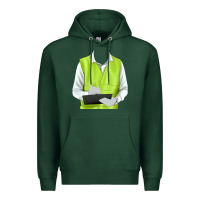 Sports Green border collie engineer Premium Hoodie - RanaPortraitStore