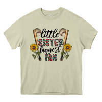 Mossy little sister biggest fan Heavy Core Tee - CowhideDigitalArt