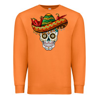 Carrot cinco de mayo sombrero skull Premium Sweatshirt - BarkalooDesign