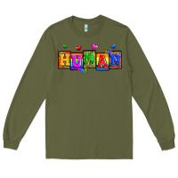 Army Green pride human Long Sleeve Tee - Zillion Design Studio