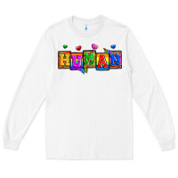 White pride human Long Sleeve Tee - Zillion Design Studio