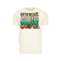 Vintage Arctic fifth wheel camper Vintage Tee - texasbilliewilder