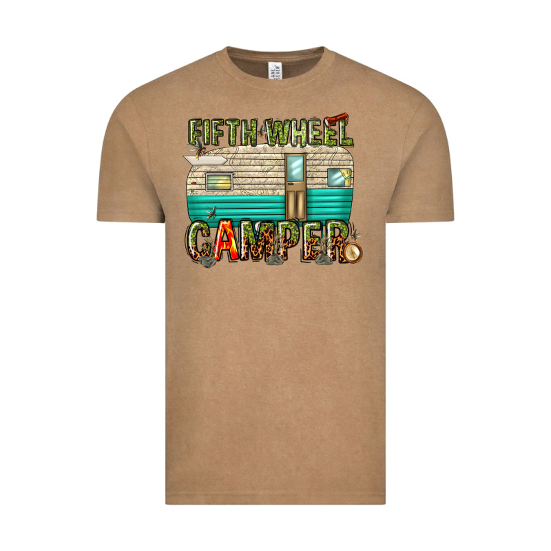 Fifth Wheel Camper Vintage Tee by texasbilliewilder | Teevron