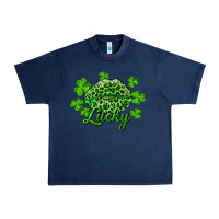Navy Kiss lucky Urban Heavy Tee - RanaPortraitStore