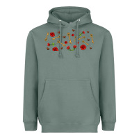 Sage rosses and keys Heavyweight Hoodie - AdoDesignShop