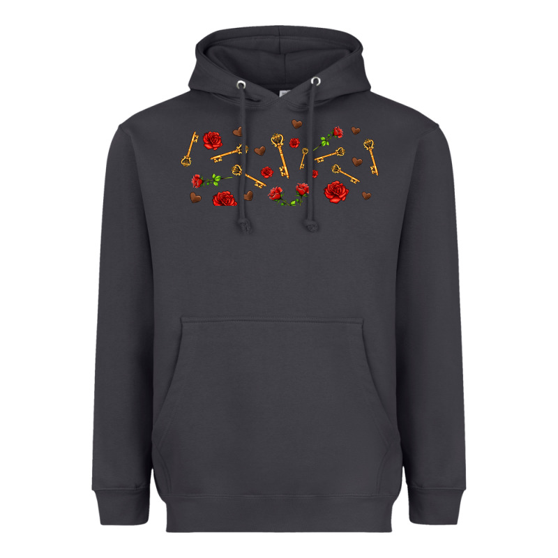Rosses And Keys Heavyweight Hoodie by AdoDesignShop | Teevron