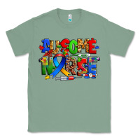 Sage ausome autism nurse Classic Tee - Zillion Design Studio