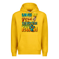 Lemon saved by grace through faith Premium Hoodie - NancyCooperArtShop