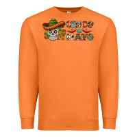Carrot cinco de mayo skull Premium Sweatshirt - BarkalooDesign