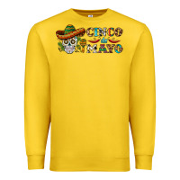 Lemon cinco de mayo skull Premium Sweatshirt - BarkalooDesign