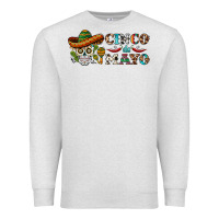 Cinco De Mayo Skull Premium Sweatshirt | Teevron
