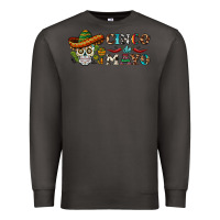 Smoke cinco de mayo skull Premium Sweatshirt - BarkalooDesign