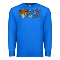 True Royal cinco de mayo skull Premium Sweatshirt - BarkalooDesign