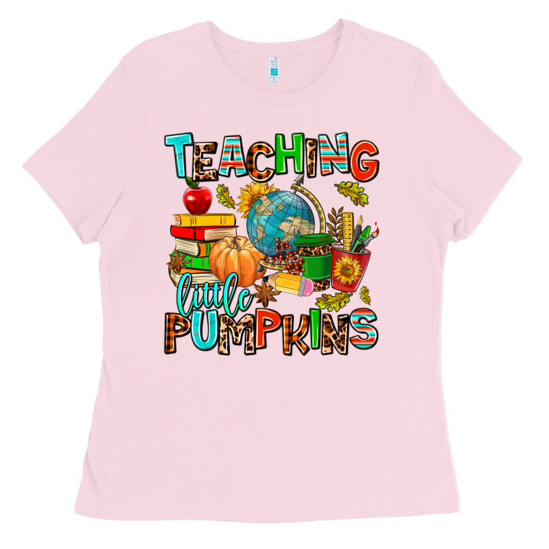 Christmas Jolly Teachers Ladies Tee by AdoDesignShop | Teevron
