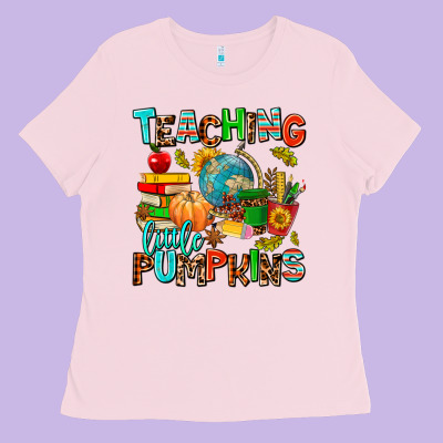 Christmas Jolly Teachers Ladies Tee Designed By Adodesignshop