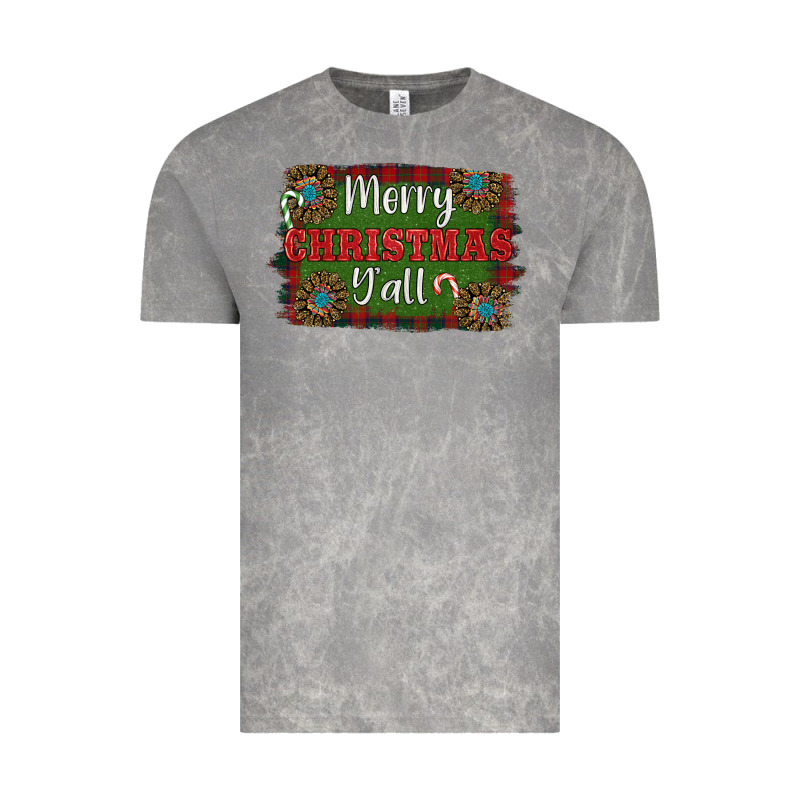 Merry Christmas Y'all Vintage Tee by RanaPortraitStore | Teevron