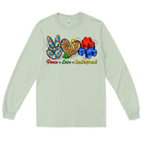 Matcha peace love understand Long Sleeve Tee - Zillion Design Studio