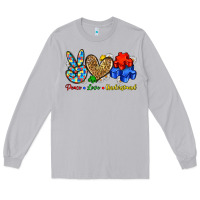 Moon Dust peace love understand Long Sleeve Tee - Zillion Design Studio