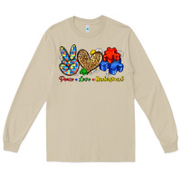 Mushroom peace love understand Long Sleeve Tee - Zillion Design Studio